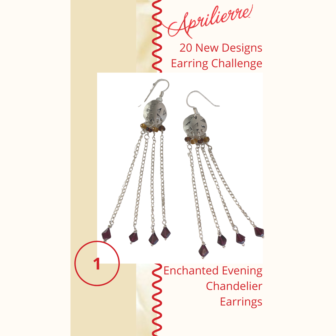 Earring Design #1 ~ Enchanted Evening