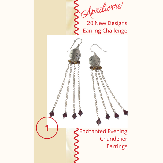 Earring Design #1 ~ Enchanted Evening