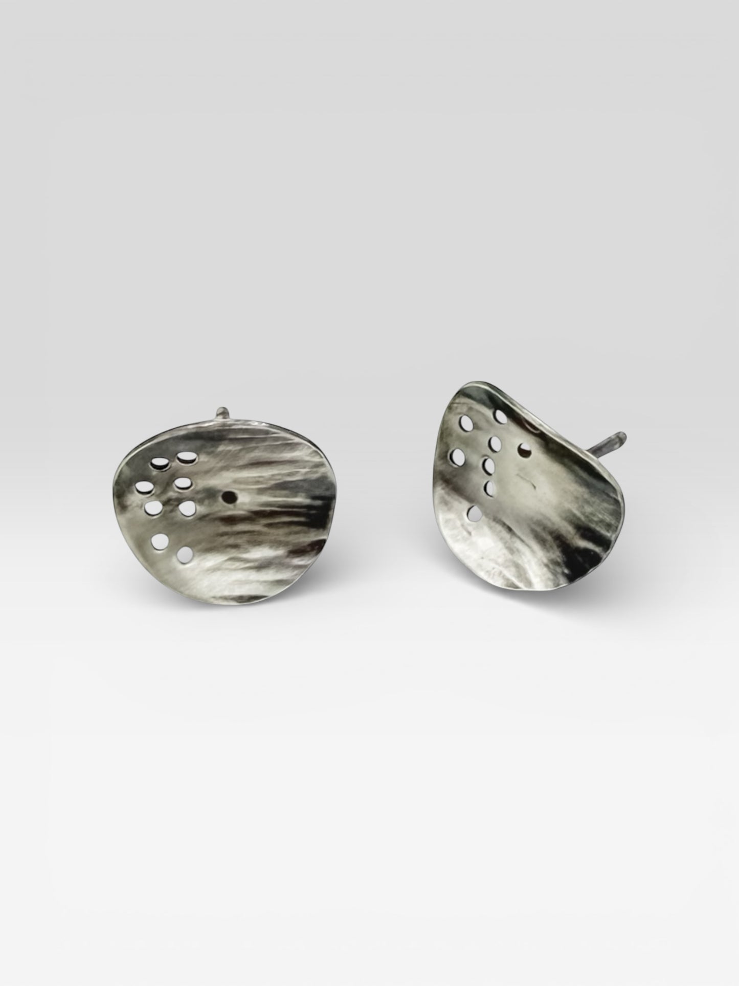 Seeding Light-Sterling Silver Statement Studs - Aprilierre