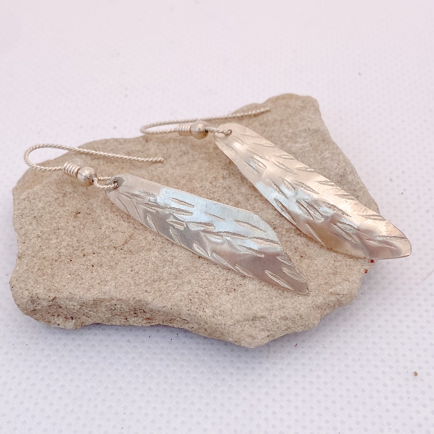 Wings- Sterling Silver Earring Drops - Aprilierre