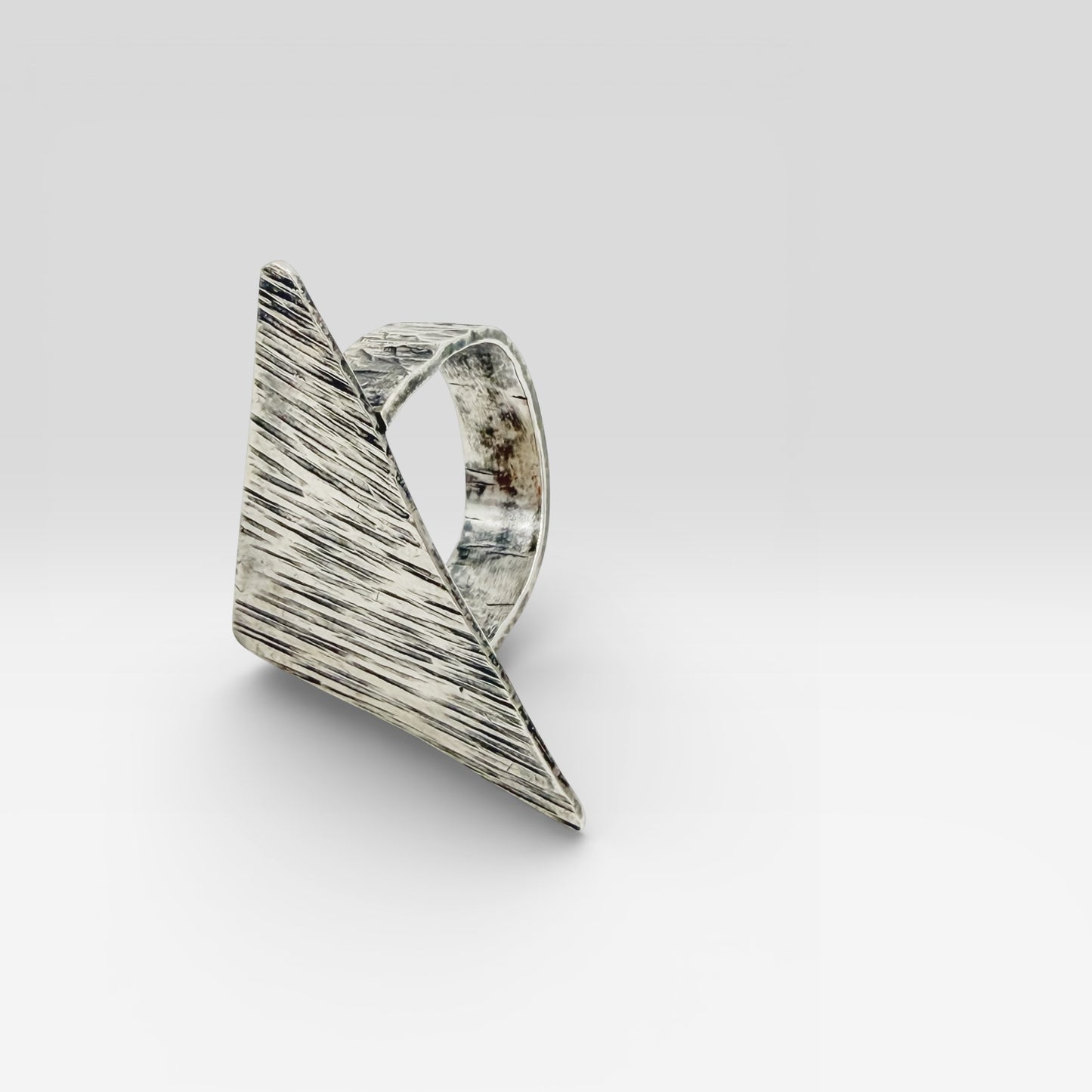 Summit Ring-Oxidized Sterling Silver Size 7