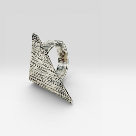 Summit Ring-Oxidized Sterling Silver Size 7