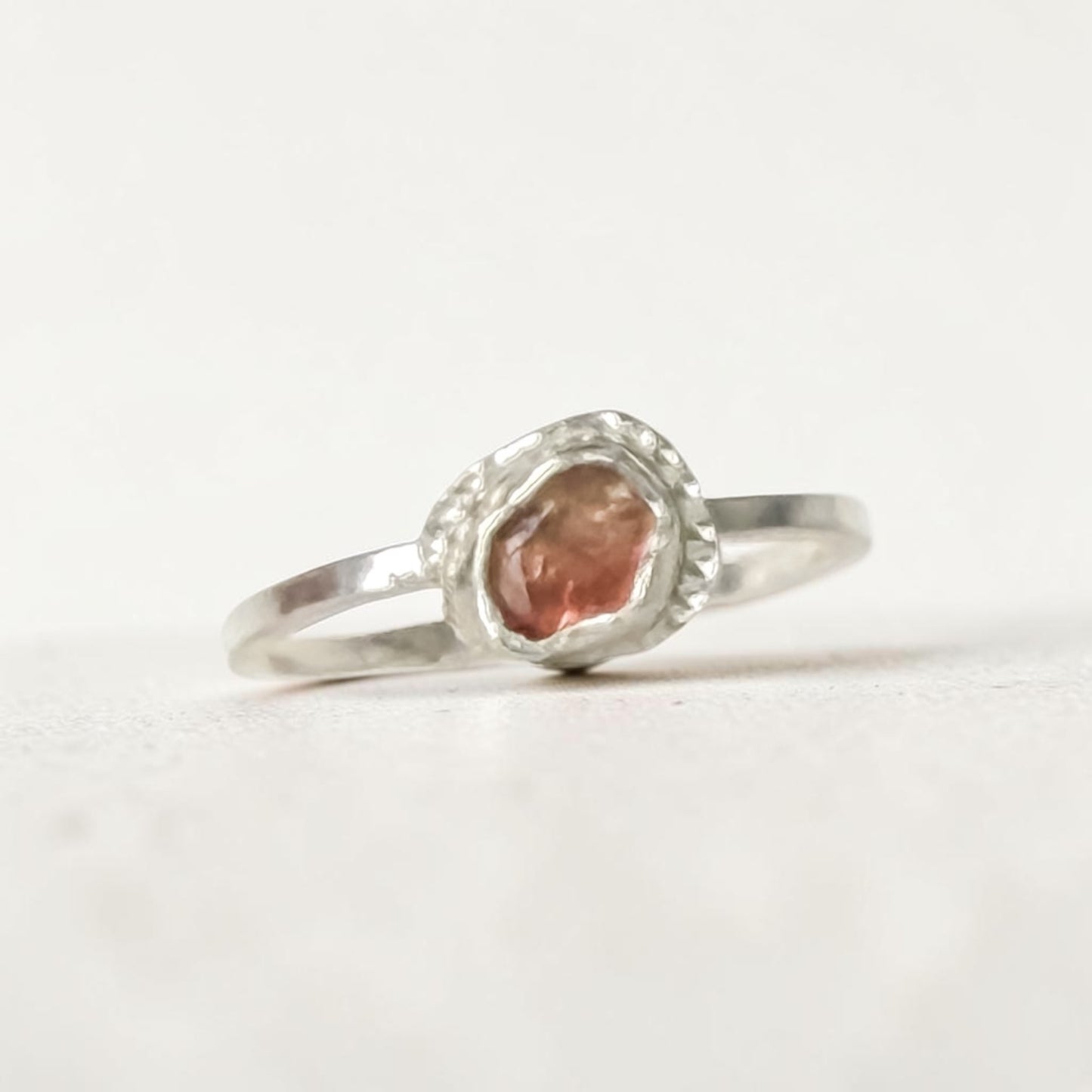 Summertime Sunset-Sterling Silver Ring Size 7 - Aprilierre