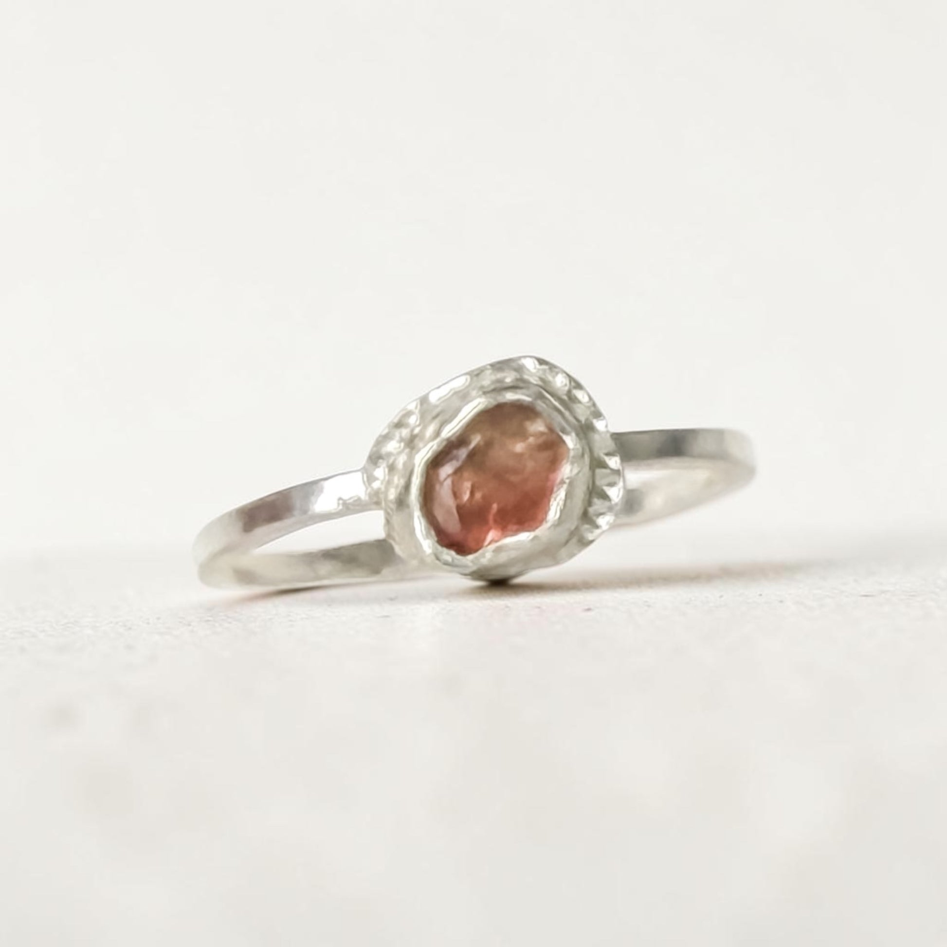 Summertime Sunset-Sterling Silver Ring Size 7 - Aprilierre