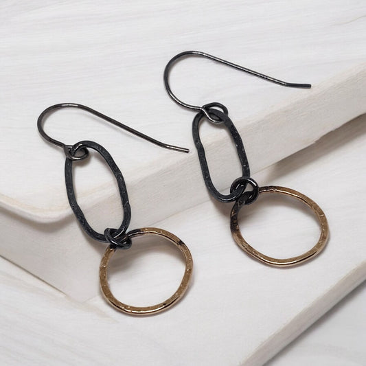 Harmony in Contrast Earrings