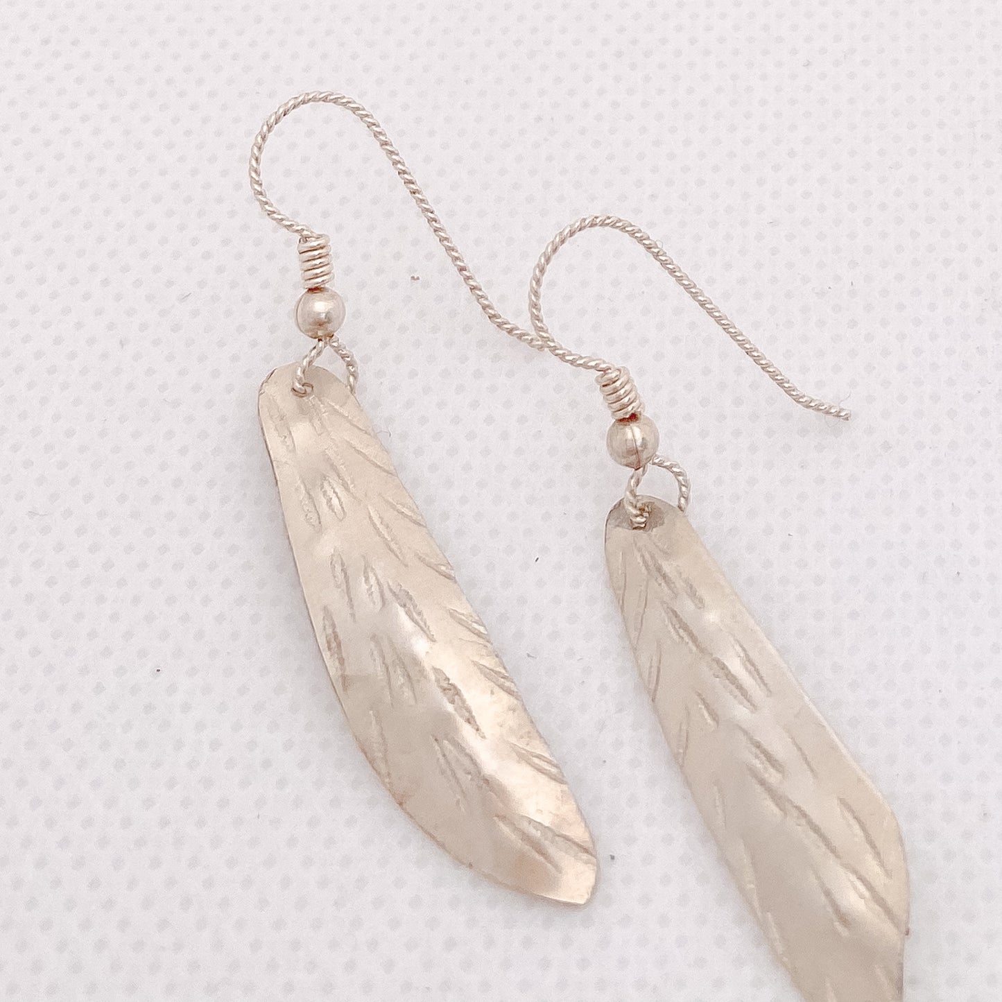 Wings- Sterling Silver Earring Drops - Aprilierre